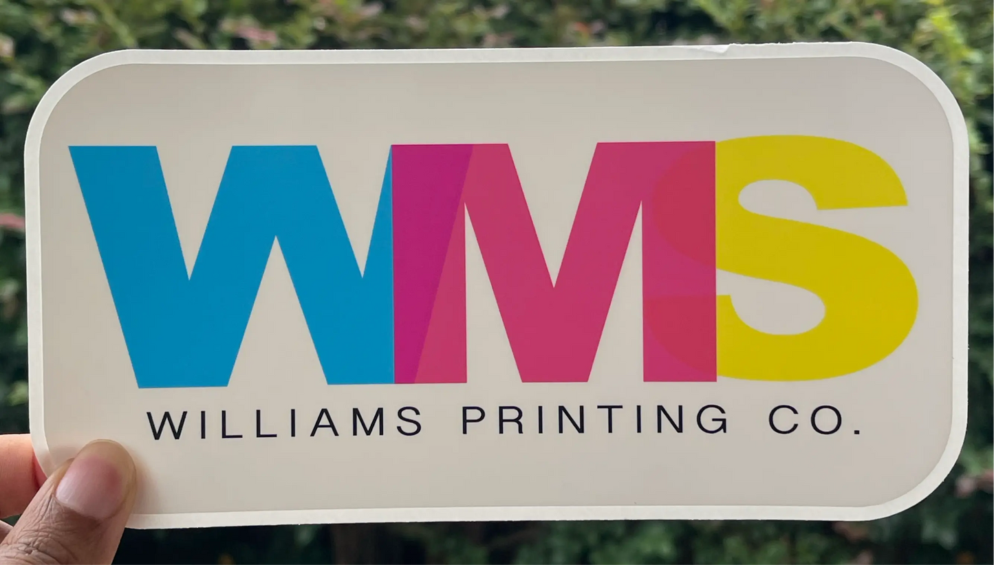 BUMPER STICKERS Williams Printing