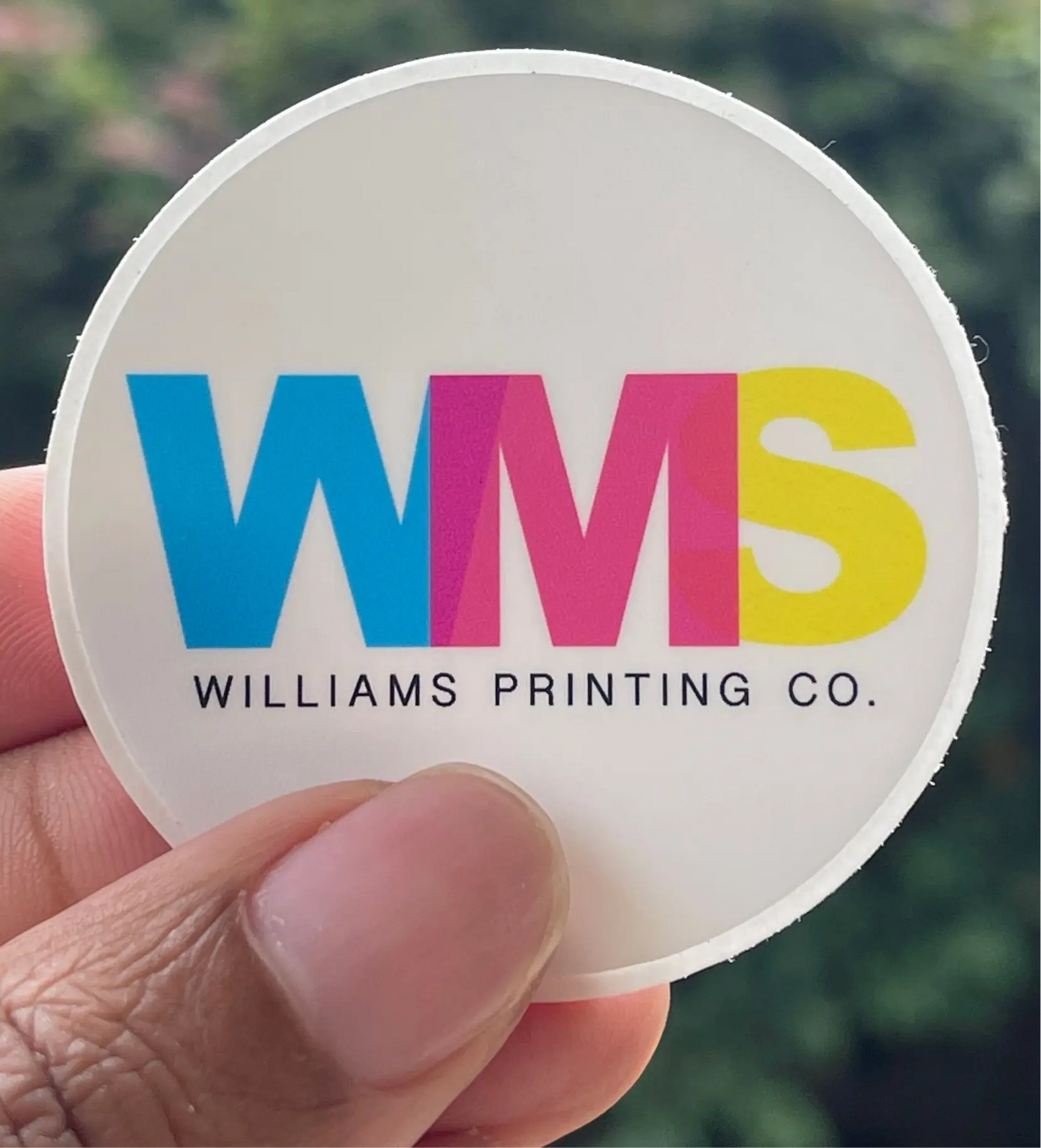 CIRCLE STICKERS Williams Printing