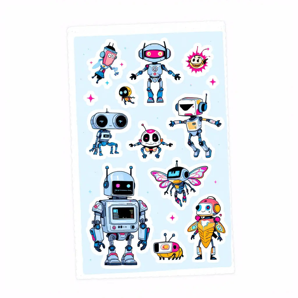 Sticker Sheets Sticker Skunk