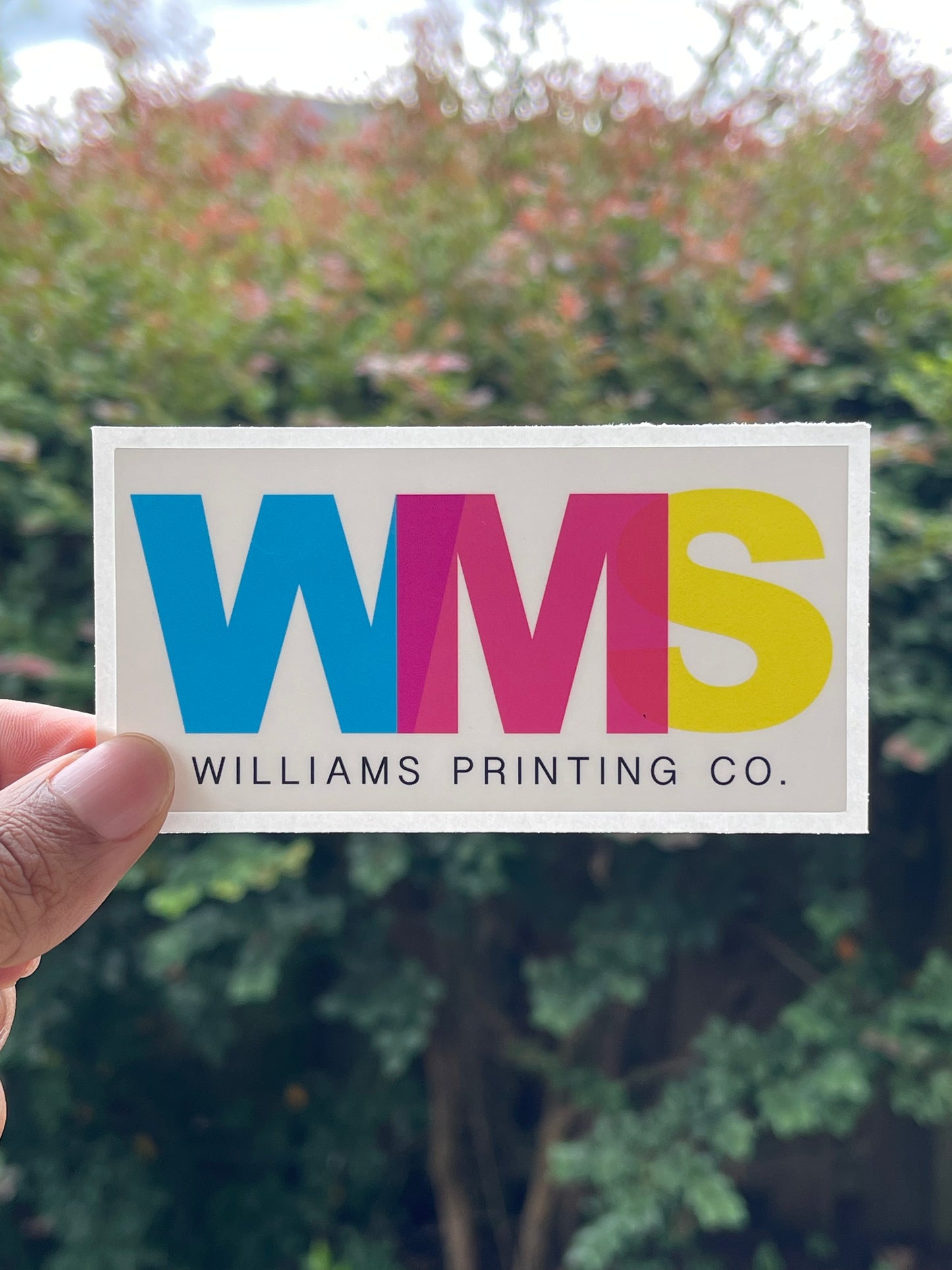 RECTANGLE STICKERS Williams Printing