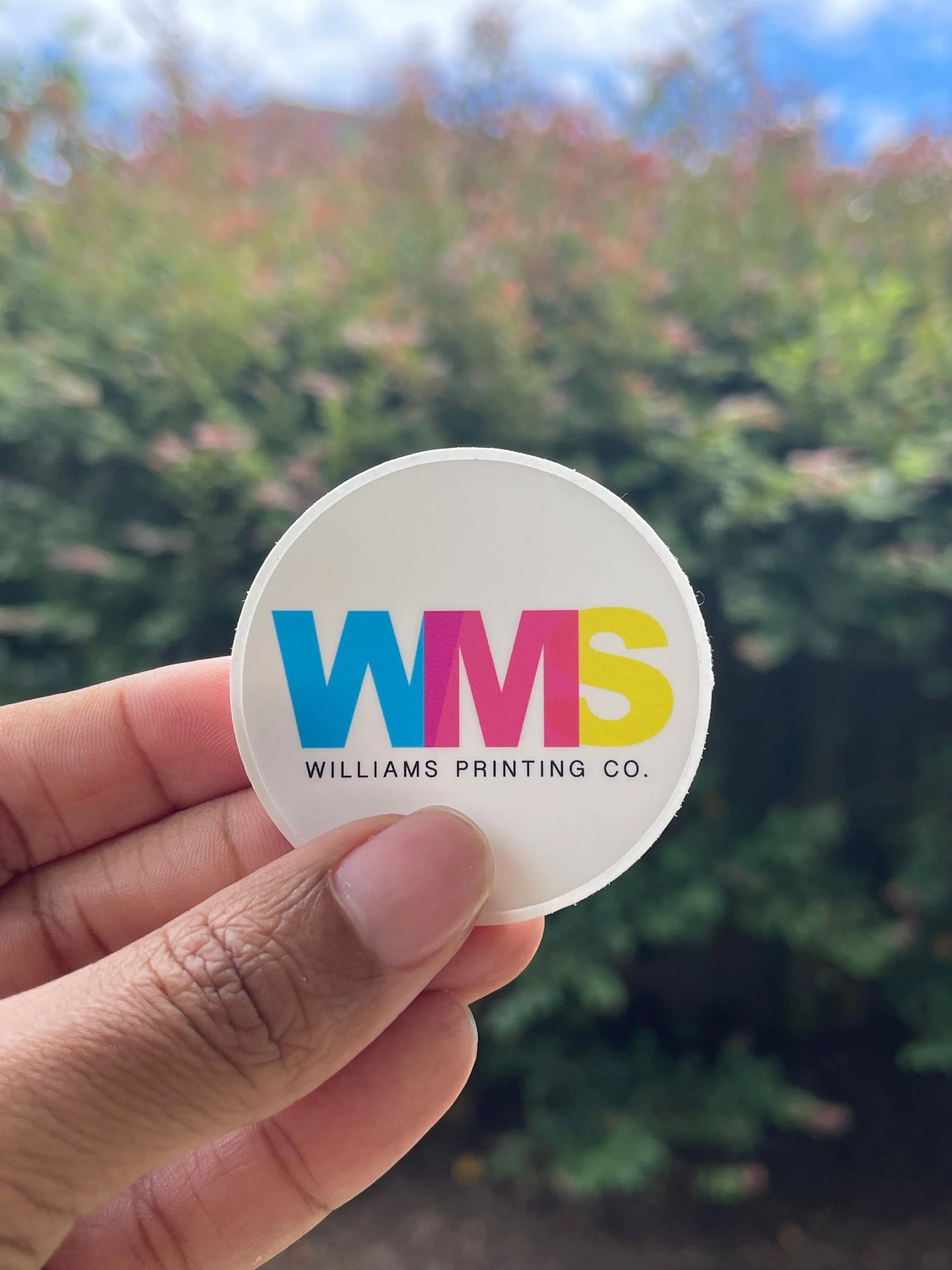 CIRCLE STICKERS Williams Printing